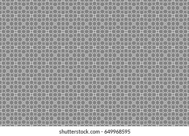 geometric pattern in floral lace style. Ethnic ornament. Vector illustration. For modern interior design, fashion textile print, wallpaper, decor panel