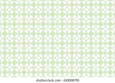 geometric pattern in floral lace style. Ethnic ornament. Vector illustration. For modern interior design, fashion textile print, wallpaper, decor panel