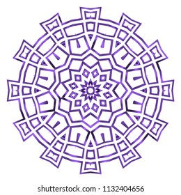 geometric pattern in floral style. Ornament. Vector illustration. For modern interior design, fashion textile print, wallpaper