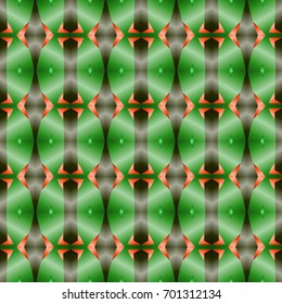 Geometric pattern with gradient . Abstract color ornament for website, corporate style, fashion design and house interior design, as well for hand crafts and DIY. Endless texture. Vector illustration.