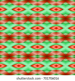 Geometric pattern with gradient . Abstract color ornament for website, corporate style, fashion design and house interior design, as well for hand crafts and DIY. Endless texture. Vector illustration.