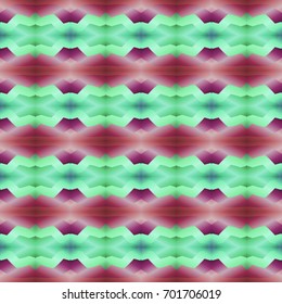 Geometric pattern with gradient . Abstract color ornament for website, corporate style, fashion design and house interior design, as well for hand crafts and DIY. Endless texture. Vector illustration.