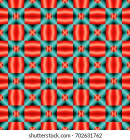 Geometric pattern with gradient . Abstract color ornament for website, corporate style, fashion design and house interior design, as well for hand crafts and DIY. Endless texture. Vector illustration.