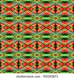 Geometric pattern with gradient . Abstract color ornament for website, corporate style, fashion design and house interior design, as well for hand crafts and DIY. Endless texture. Vector illustration.