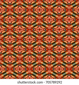 Geometric pattern with gradient . Abstract color ornament for website, corporate style, fashion design and house interior design, as well for hand crafts and DIY. Endless texture. Vector illustration.