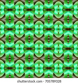 Geometric pattern with gradient . Abstract color ornament for website, corporate style, fashion design and house interior design, as well for hand crafts and DIY. Endless texture. Vector illustration.