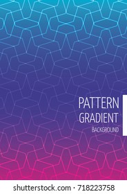 Geometric pattern gradient business background