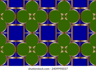Geometric pattern with gradient. For Wallpaper, presentation, background. Interior design. Fashion print. Illustration made with texture. 
