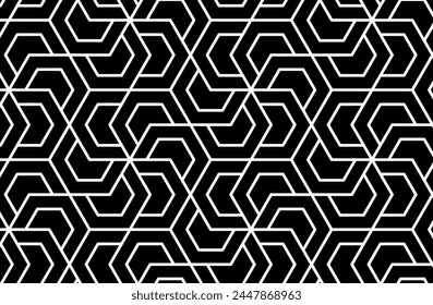 Geometric pattern graphic design with black background