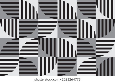 Geometric pattern graphic vector contrast decoration.