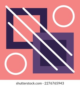 Geometric pattern graphic vector illustration