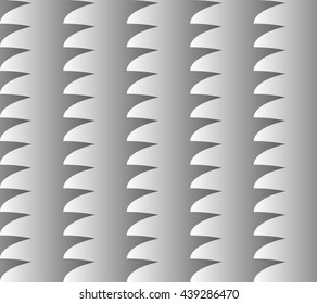 Geometric pattern with grayscale fill. Seamlesly repeatable. Abstract monochrome background.