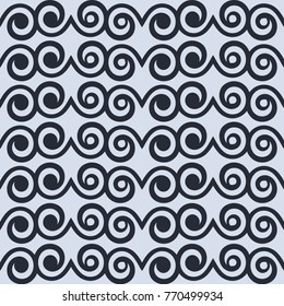 Geometric pattern with a Greek motive.Seamless background.