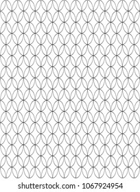 Seamless Geometric Pattern Geometric Reticulate Grid Stock Vector ...