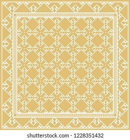 Geometric Pattern with hand-drawing ornament. illustration. Design for prints, textile, decor, fabric. Super vector pattern
