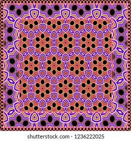 Geometric Pattern with hand-drawing ornament. illustration. Design for prints, textile, decor, fabric. Super vector pattern