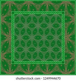 Geometric Pattern with hand-drawing ornament. illustration. Design for prints, textile, decor, fabric. Super vector pattern.