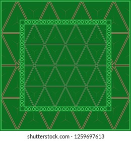Geometric Pattern with hand-drawing ornament. illustration. Design for prints, textile, decor, fabric. Super vector pattern.