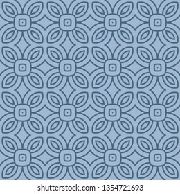 Geometric Pattern With Hand-Drawing Ornament. Vector Super Illustration. For Fabric, Textile, Bandana, Scarg, Colored Print.
