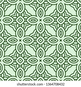 Geometric Pattern With Hand-Drawing Ornament. Vector Super Illustration. For Fabric, Textile, Bandana, Scarg, Colored Print.