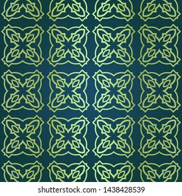Geometric Pattern With Hand-Drawing Ornament. Vector Super Illustration. For Fabric, Textile, Bandana, Scarg, Colored Print.