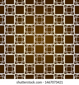 Geometric Pattern With Hand-Drawing Ornament. Vector Super Illustration. For Fabric, Textile, Bandana, Scarg, Colored Print.