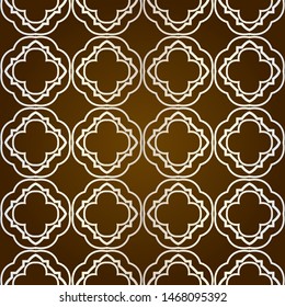 Geometric Pattern With Hand-Drawing Ornament. Vector Super Illustration. For Fabric, Textile, Bandana, Scarg, Colored Print.