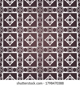 Geometric Pattern With Hand-Drawing Ornament. Vector Super Illustration. For Fabric, Textile, Bandana, Scarg, Colored Print.