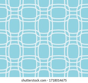 Geometric pattern with hand-drawn shapes. Abstract seamless background. Seamless vector pattern.