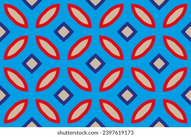 geometric pattern in high detail. luxury wallpaper with geometric shape,pattern on blue background