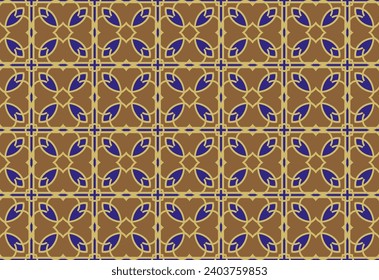 Geometrisches Muster in hoher Detailtiefe, luxuriöse Tapete in geometrischer Form