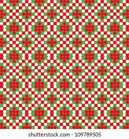 Geometric pattern for the holiday christmas / Christmas mood