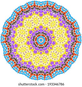 geometric pattern with honeycombs