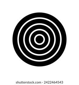 Geometric Pattern icon vector. Geometric figure illustration sign. Coasters Stencil symbol or logo.