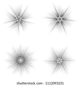 geometric pattern icons for mobile applications and games