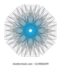 geometric pattern icons for mobile applications and games