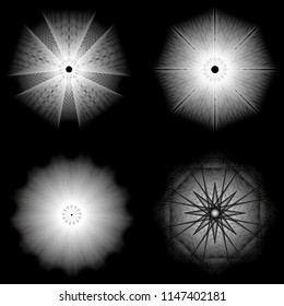 geometric pattern icons for mobile applications and games