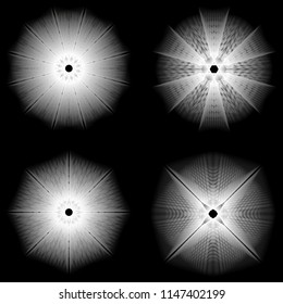 geometric pattern icons for mobile applications and games