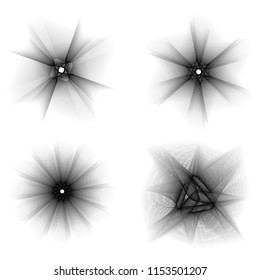 geometric pattern icons for mobile applications and games