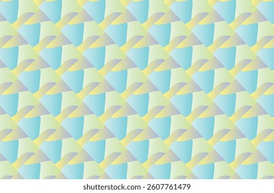geometric pattern illustration for decoration in gradient green color, background