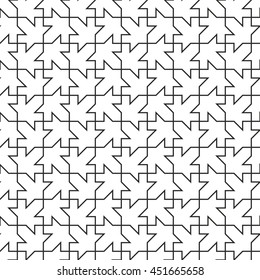 Geometric pattern, islamic motives, complex tiling 