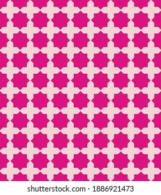 Geometrisches Muster im islamischen Stil. Nahtlose Vektorgrafik. Abstrakter Hintergrund.