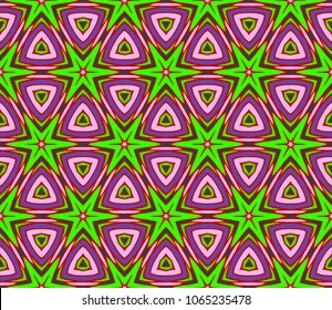 Geometric pattern in lace style. Ethnic ornament. Vector illustration. For modern interior design, fashion textile print.