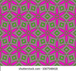 Geometric pattern in lace style. Ethnic ornament. Vector illustration. For modern interior design, fashion textile print.
