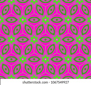 geometric pattern in lace style. Ethnic ornament. Vector illustration. For modern interior design, fashion textile print, colour floral wallpaper.