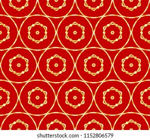 Geometric pattern in lace style. Ethnic ornament. Vector illustration. For modern interior design, fashion textile print, wallpaper.