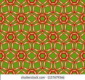 geometric pattern in lace style. Ethnic ornament. Vector illustration. For modern interior design, fashion textile print, wallpaper.
