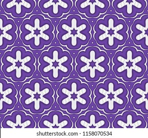 geometric pattern in lace style. Ethnic ornament. Vector illustration. For modern interior design, fashion textile print, wallpaper.