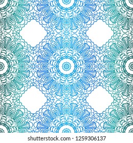 geometric pattern in lace style. Ethnic ornament. Vector illustration. For modern interior design, fashion textile print, wallpaper.