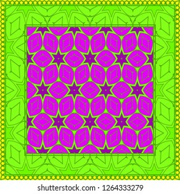 geometric pattern in lace style. Ethnic ornament. Vector illustration. For modern interior design, fashion textile print, wallpaper